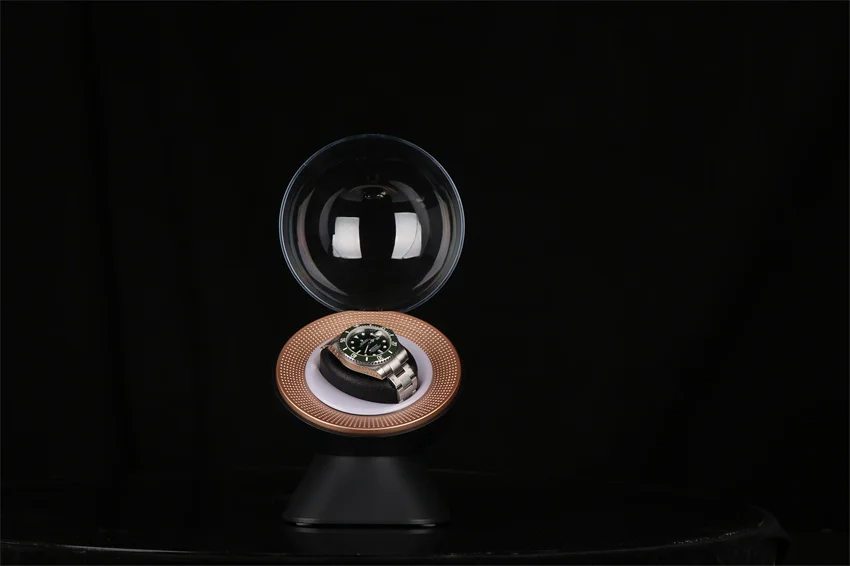 AUTO Watch Winder red finish close-up